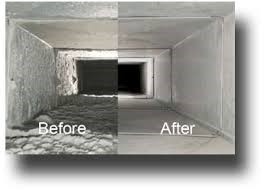 Duct System Before and After Cleaning 